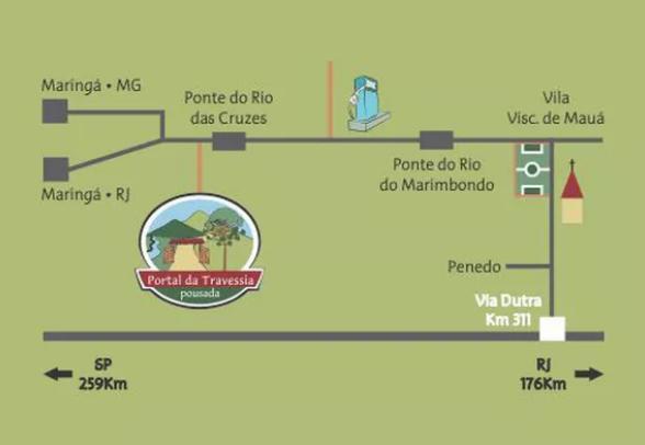 Pousada Sitio Portal Da Travessia Visconde De Maua Kültér fotó